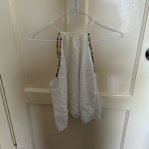 Pac Sun LA Hearts tank top blouse with colorful beaded traps